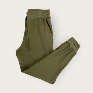 Super Soft Olive Green Joggers